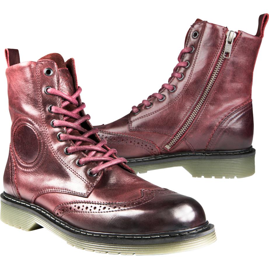 John Doe John Doe Sixty Budapest Damen Stiefel rot 39 Damenrot39 - Motorradbekleidung - Motorradstiefel & -schuhe von John Doe