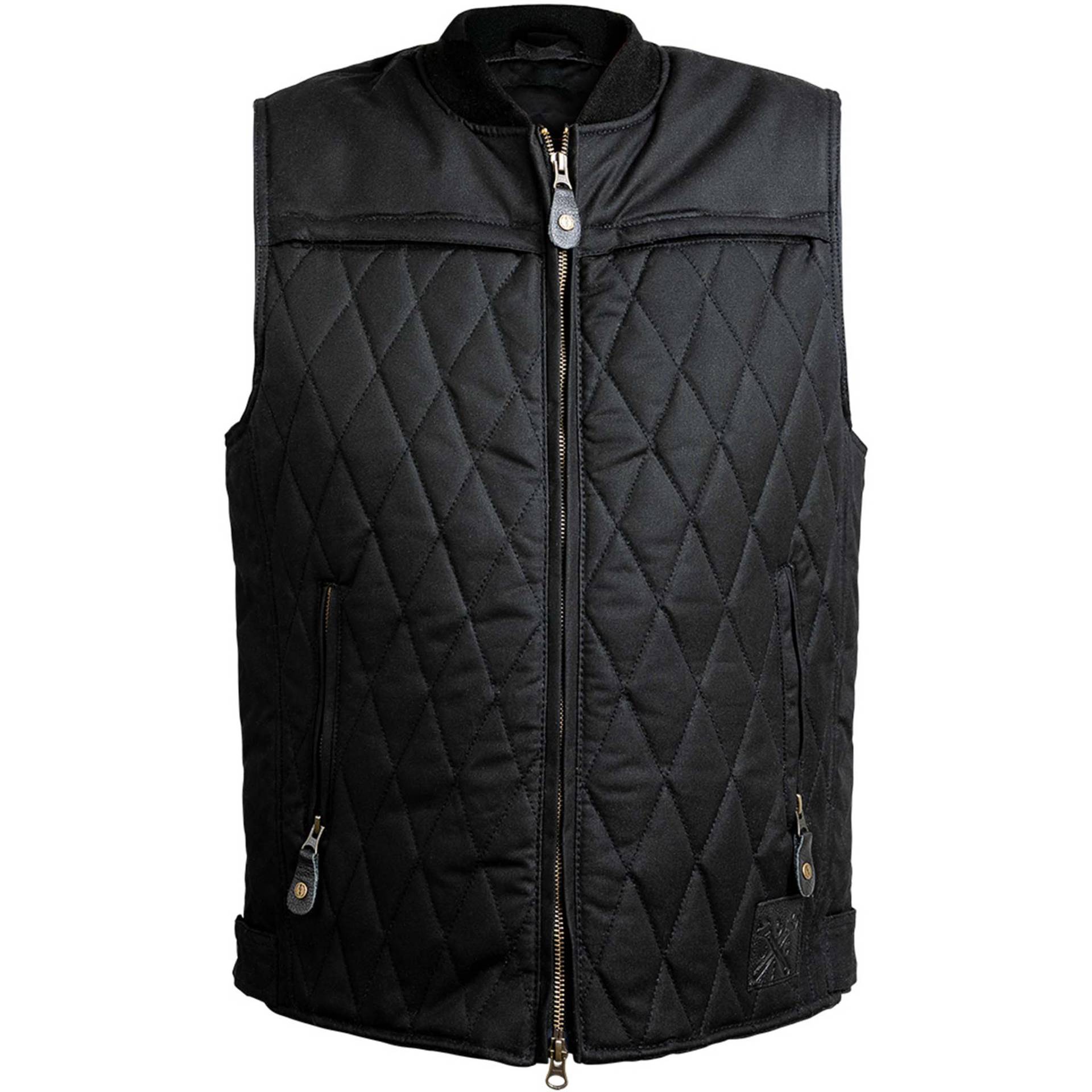 John Doe Lowrider Wax Weste schwarz 4XL Herren von John Doe