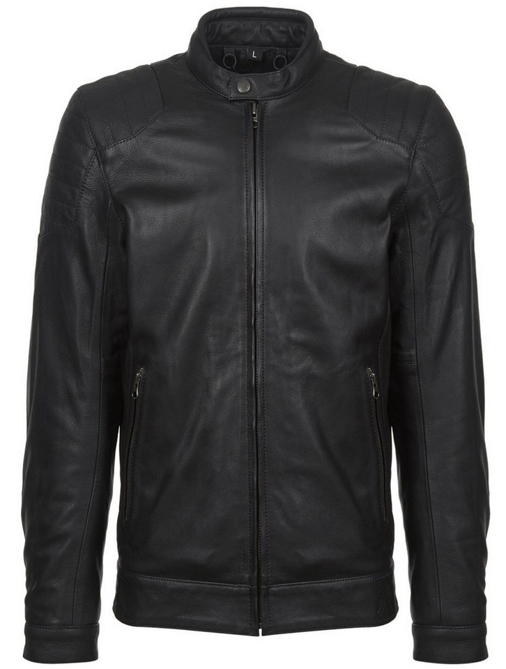 John Doe Motorradjacke Roadster Motorrad Lederjacke Atmungsaktiv von John Doe