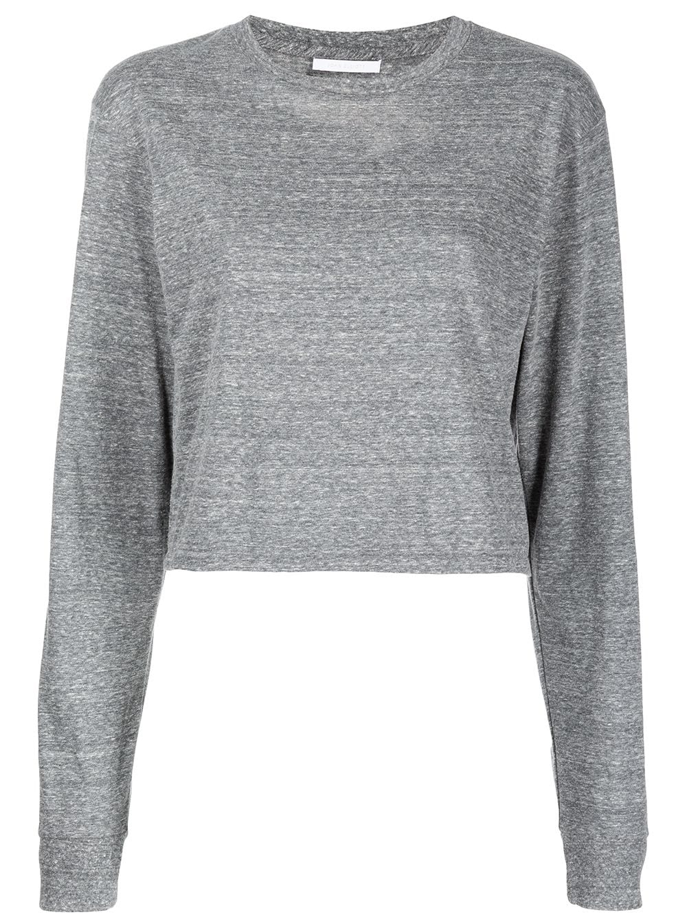 John Elliott Klassisches Cropped-T-Shirt - Grau von John Elliott