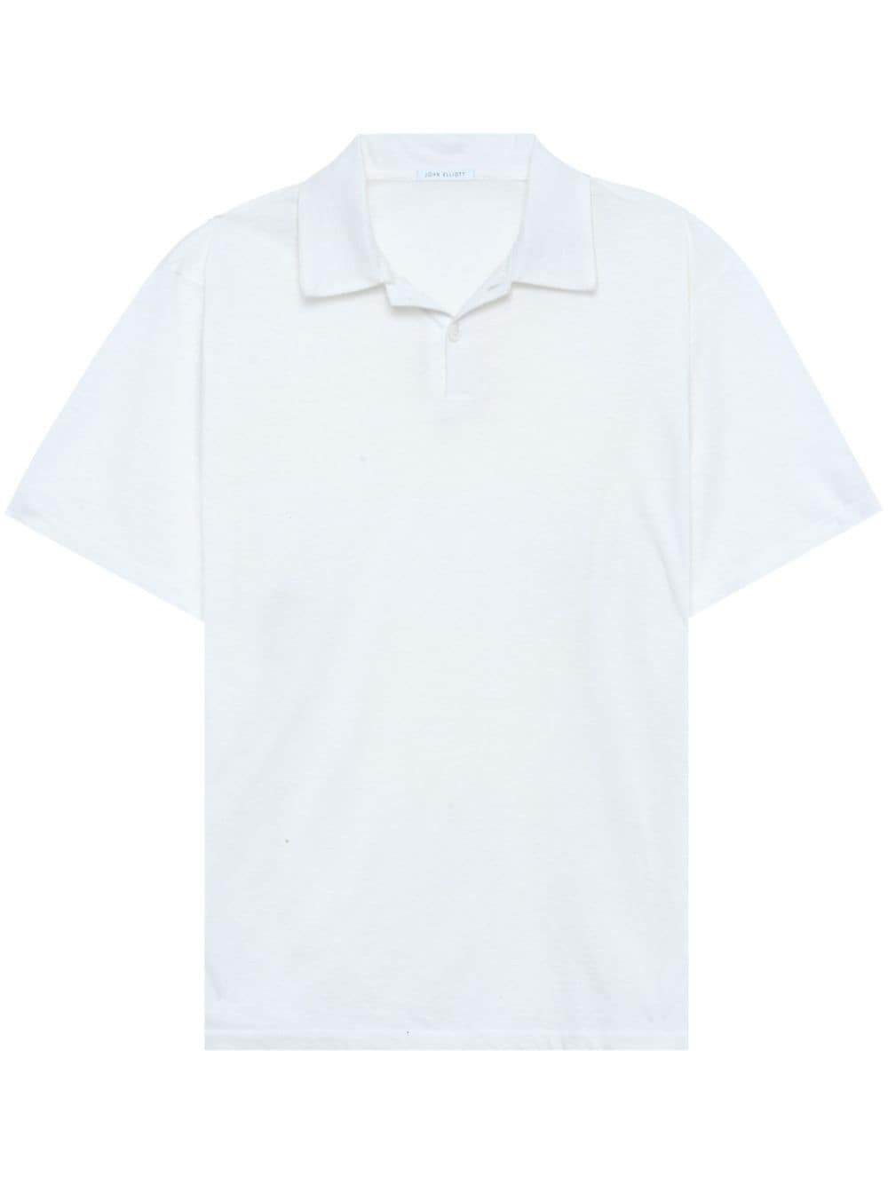 John Elliott Klassisches Poloshirt - Weiß von John Elliott