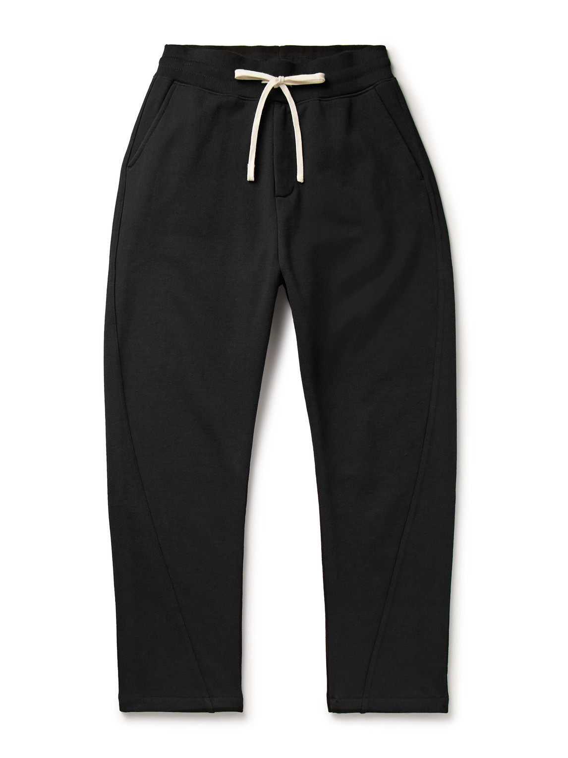 John Elliott - Studio Fleece Sendai Slim-Fit Cotton-Jersey Sweatpants - Men - Black - L von John Elliott