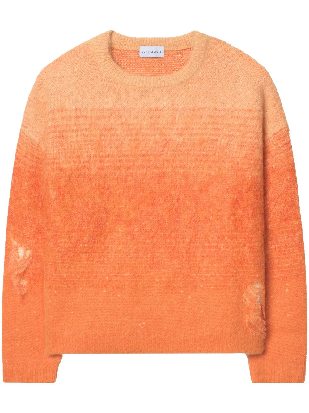 John Elliott Strickpullover mit Farbverlauf-Optik - Orange von John Elliott