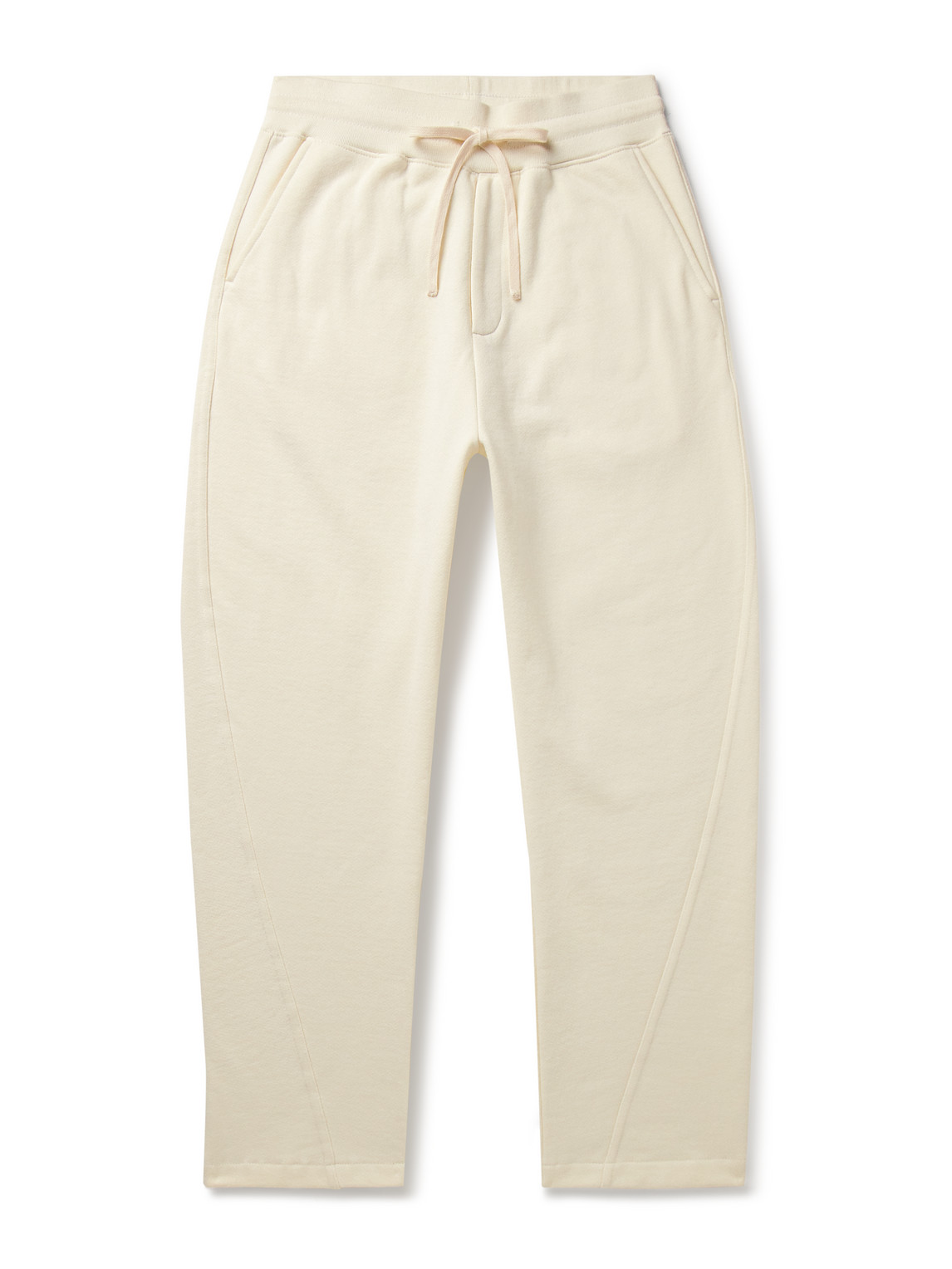 John Elliott - Studio Fleece Sendai Slim-Fit Cotton-Jersey Sweatpants - Men - Neutrals - M von John Elliott