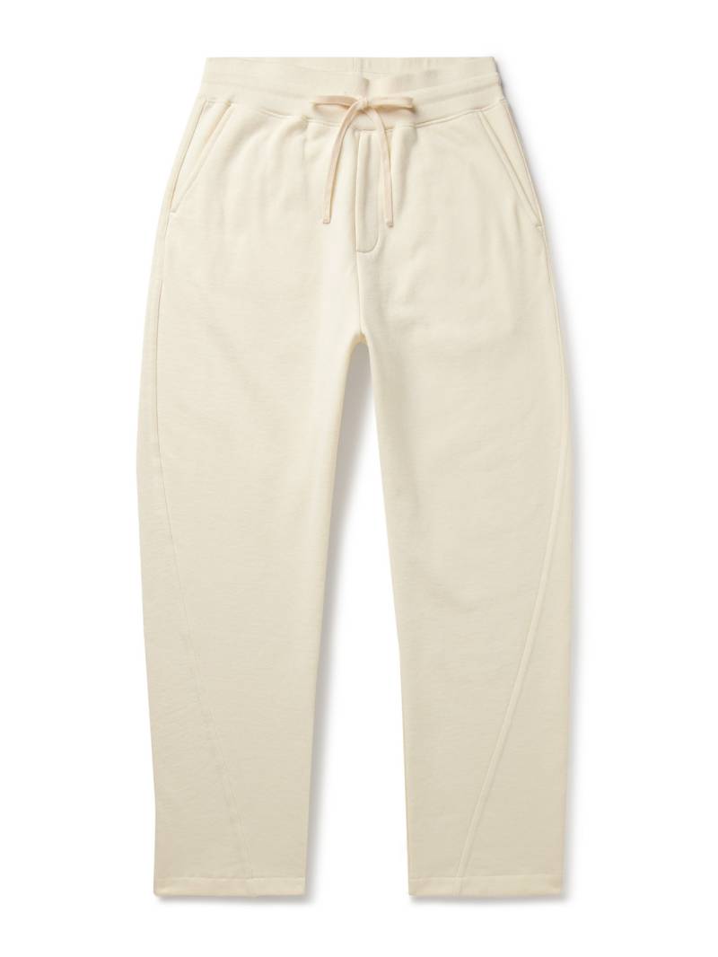 John Elliott - Studio Fleece Sendai Slim-Fit Cotton-Jersey Sweatpants - Men - Neutrals - S von John Elliott