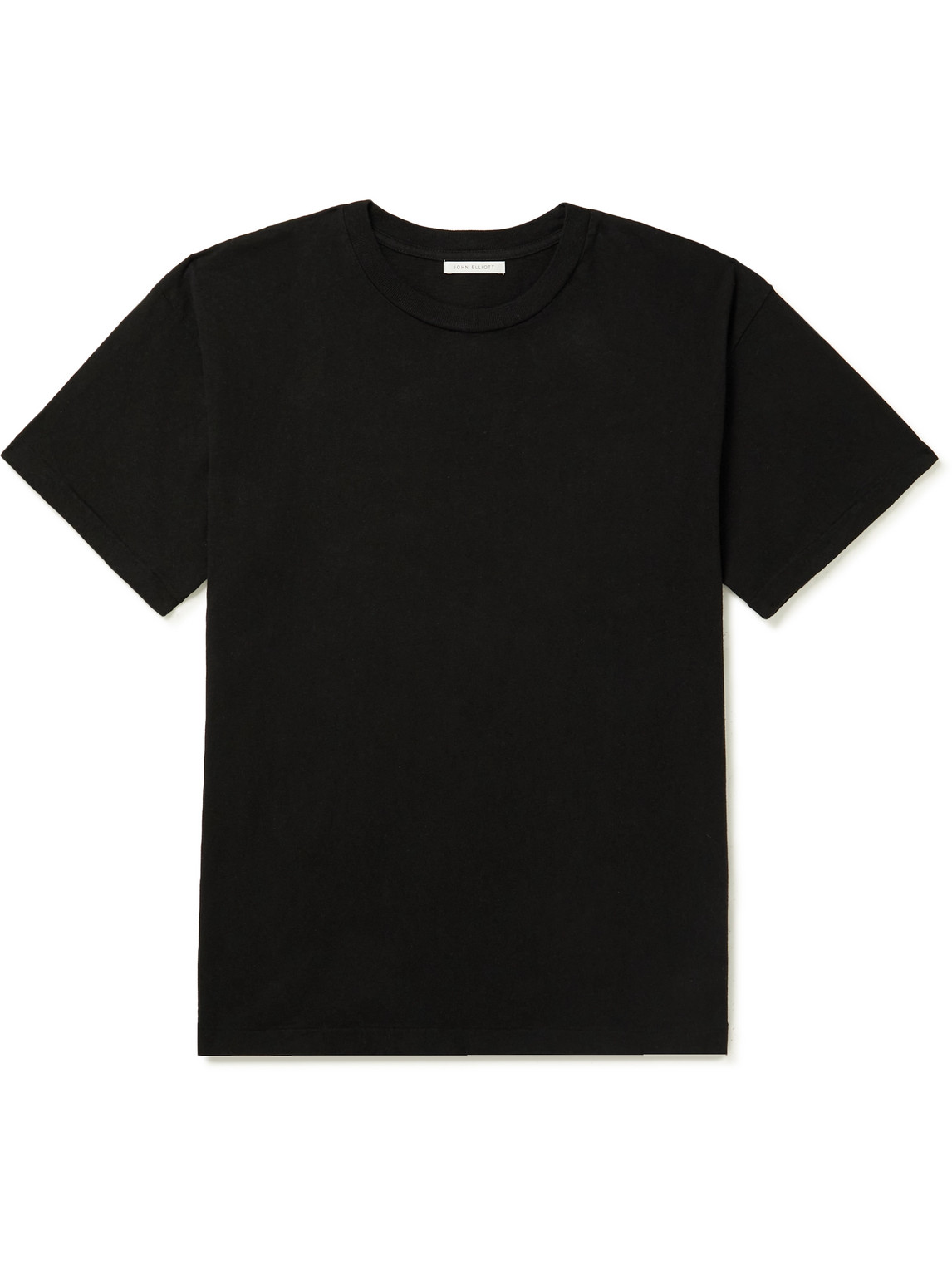John Elliott - University Cotton-Jersey T-Shirt - Men - Black - XS von John Elliott