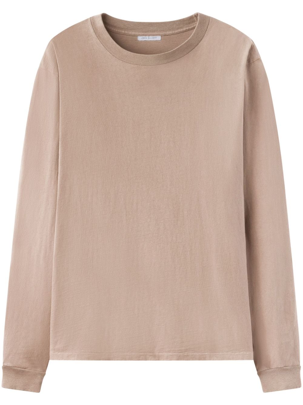 John Elliott University T-Shirt aus recycelter Baumwolle - Nude von John Elliott