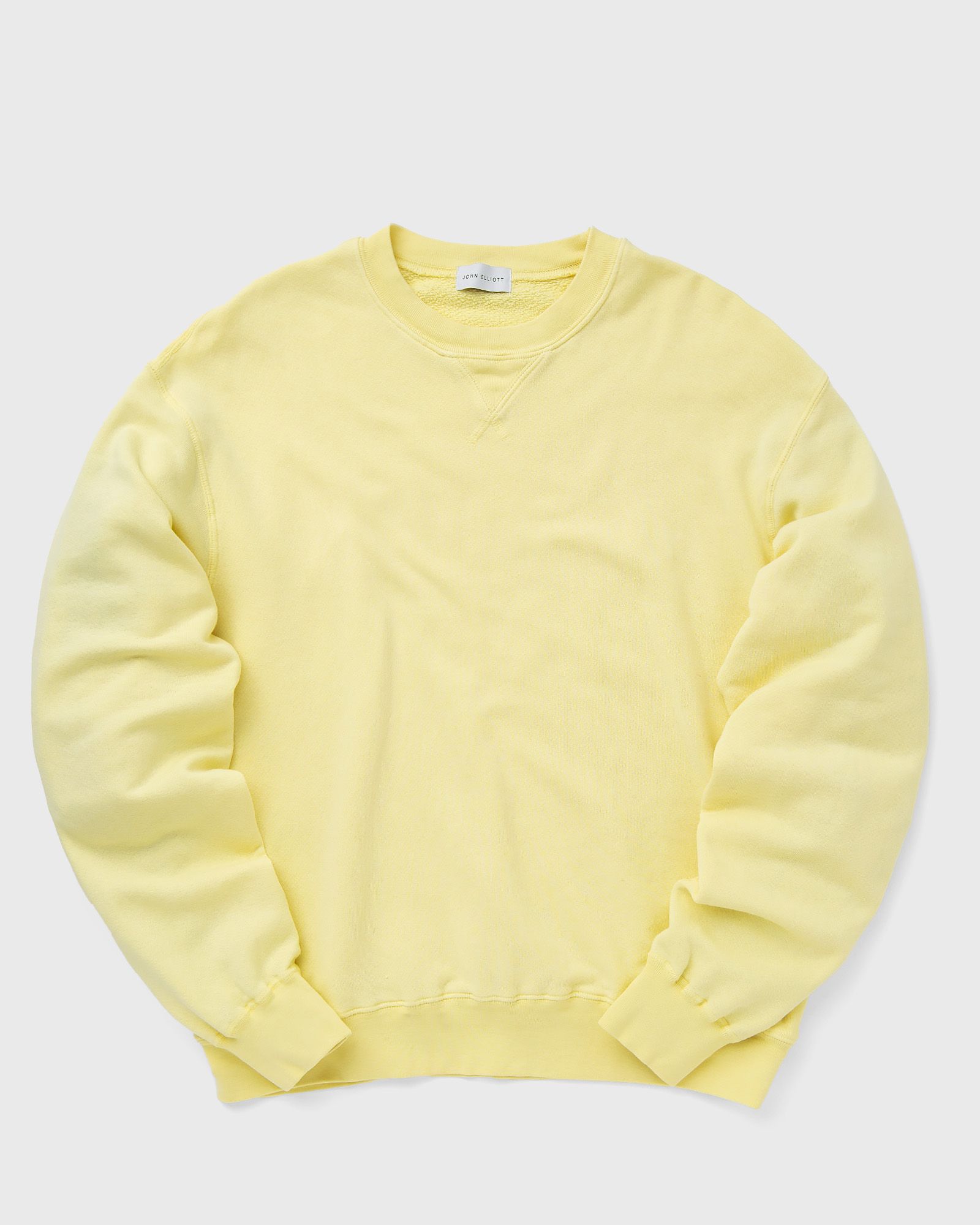 John Elliott Vintage Fleece Crew men Sweatshirts yellow in Größe:S von John Elliott