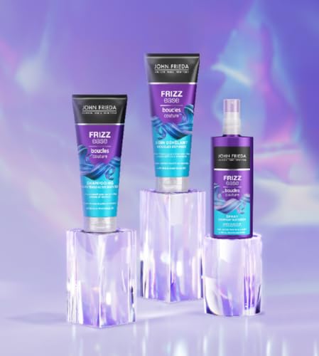 JOHN FRIEDA - Haarroutine-Set für Locken Couture – Shampoo + Demelant Pflege + Spray – für lockiges Haar von John Frieda