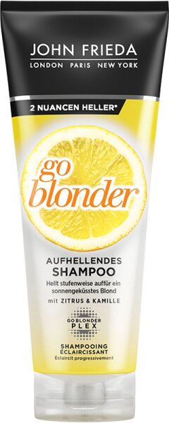 John Frieda Go Blonder Aufhellendes Shampoo 250 ml von John Frieda
