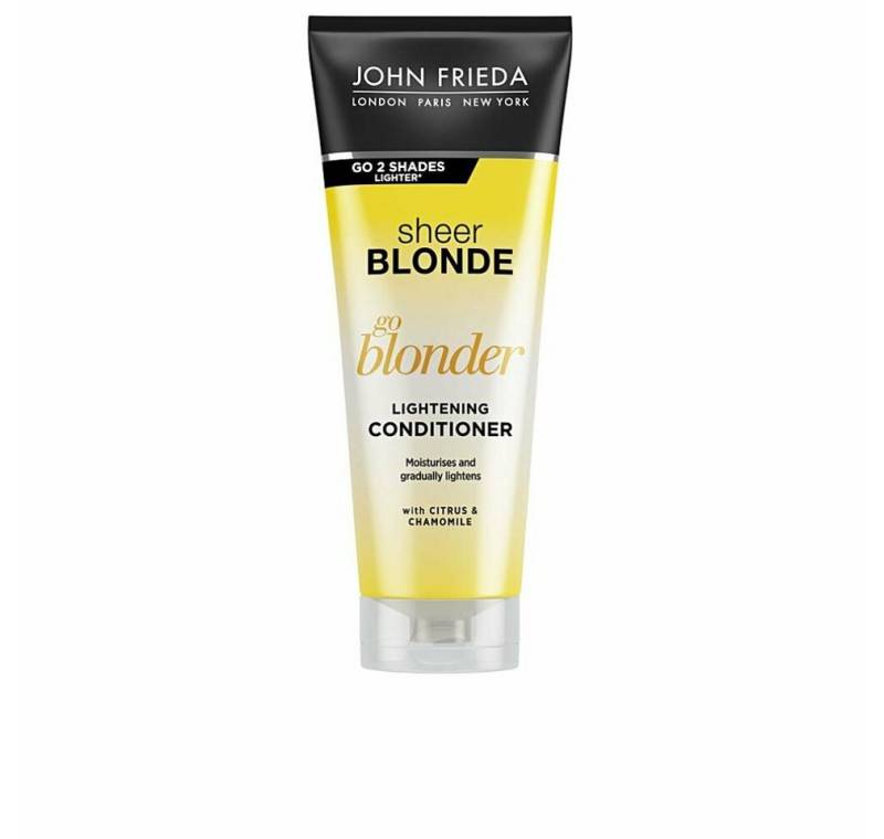 John Frieda Haarshampoo Sheer Blonde Go Blonder Lightening Conditioner 250ml von John Frieda
