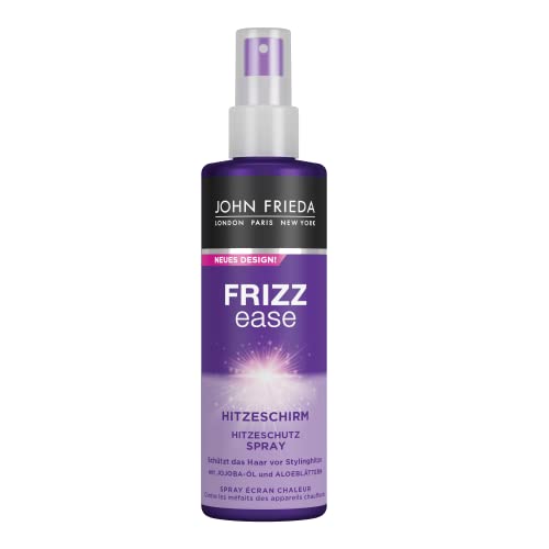 John Frieda Hitzeschirm Hitzeschutz Spray - Inhalt: 200 ml - Aus der Frizz Ease Serie - Schützt das Haar vor Stylinghitze von John Frieda