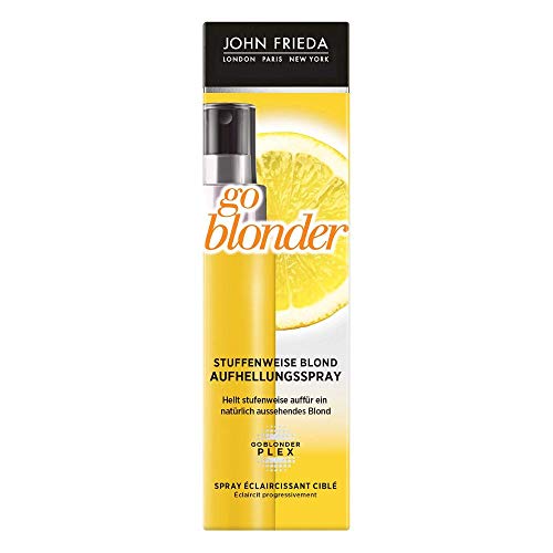 John Frieda - Sheer Blonde Go Blonder Spray - Inhalt: 100ml - Hellt das Haar stufenweise auf - Aufhellungsspray für gezielte Highlights von John Frieda