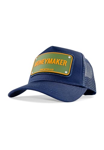 John Hatter & Co Trucker Cap MONEYMAKER Rubber Navy Dunkelblau, Size:OneSize von John Hatter & Co