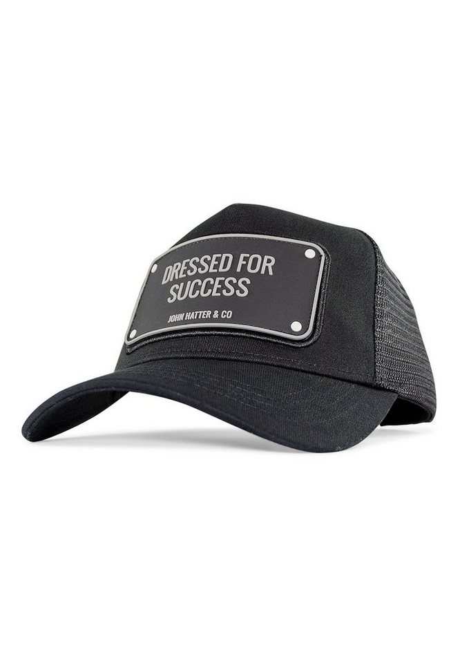 John Hatter & Co. Trucker Cap John Hatter & Co Trucker Cap DRESSED FOR SUCCESS Rubber Black Schwarz von John Hatter & Co.