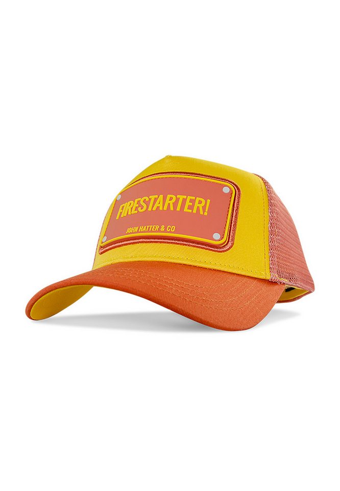 John Hatter & Co. Trucker Cap John Hatter & Co Trucker Cap FIRESTARTER Gelb Orange von John Hatter & Co.