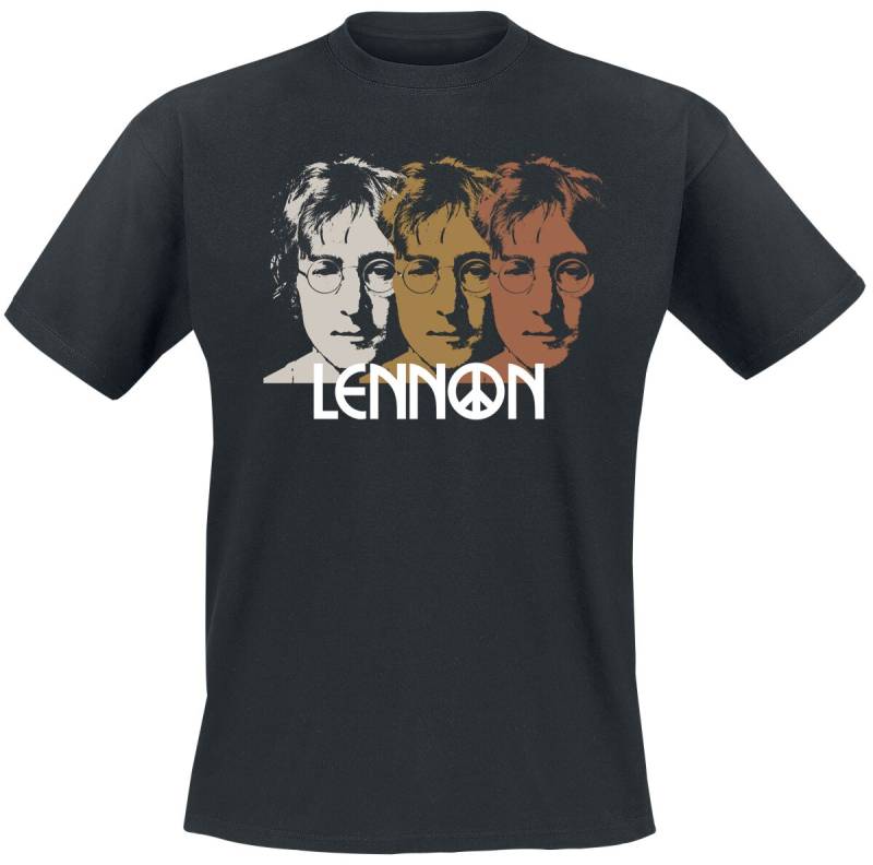 John Lennon 3Peat T-Shirt schwarz in M von John Lennon