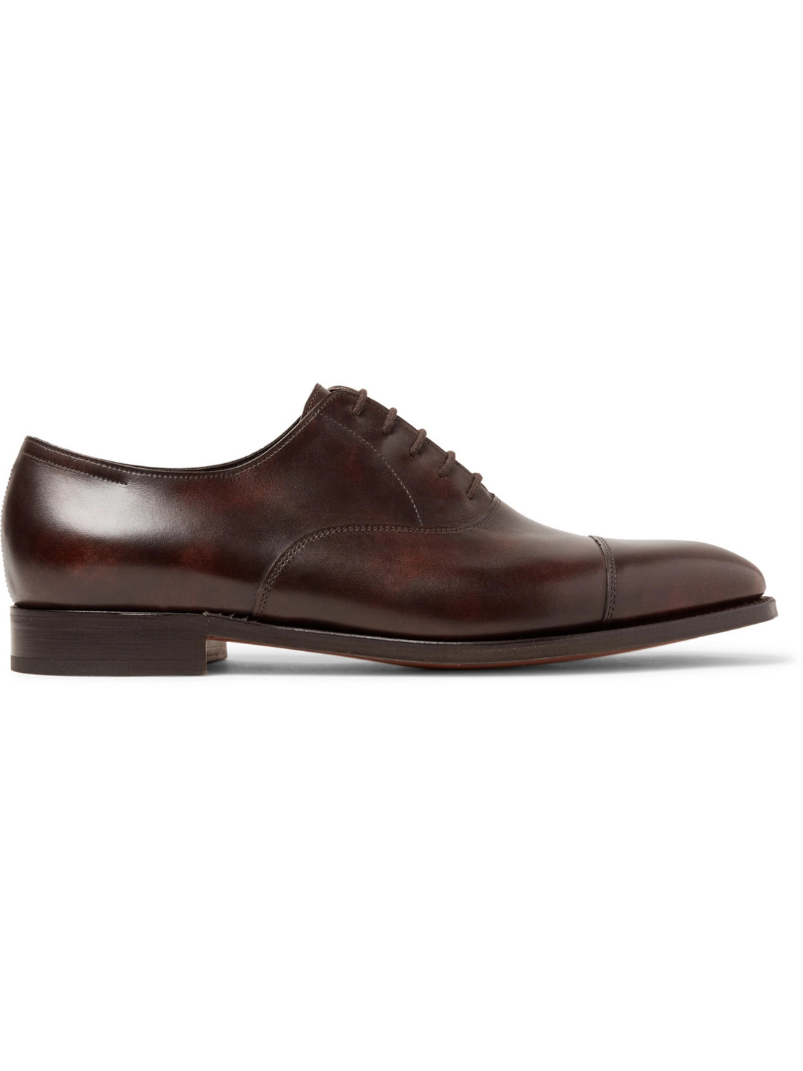 John Lobb - City II Burnished-Leather Oxford Shoes - Men - Brown - UK 12 John Lobb - City II Burnished-Leather Oxford Shoes - Men - Brown - UK 12 von John Lobb