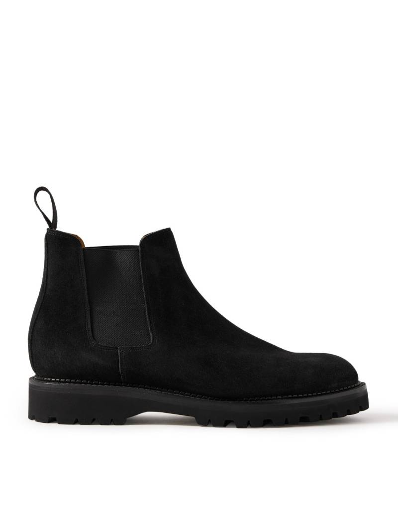 John Lobb - Lawry New Standard Suede Chelsea Boots - Men - Black - UK 10 John Lobb - Lawry New Standard Suede Chelsea Boots - Men - Black - UK 10 von John Lobb