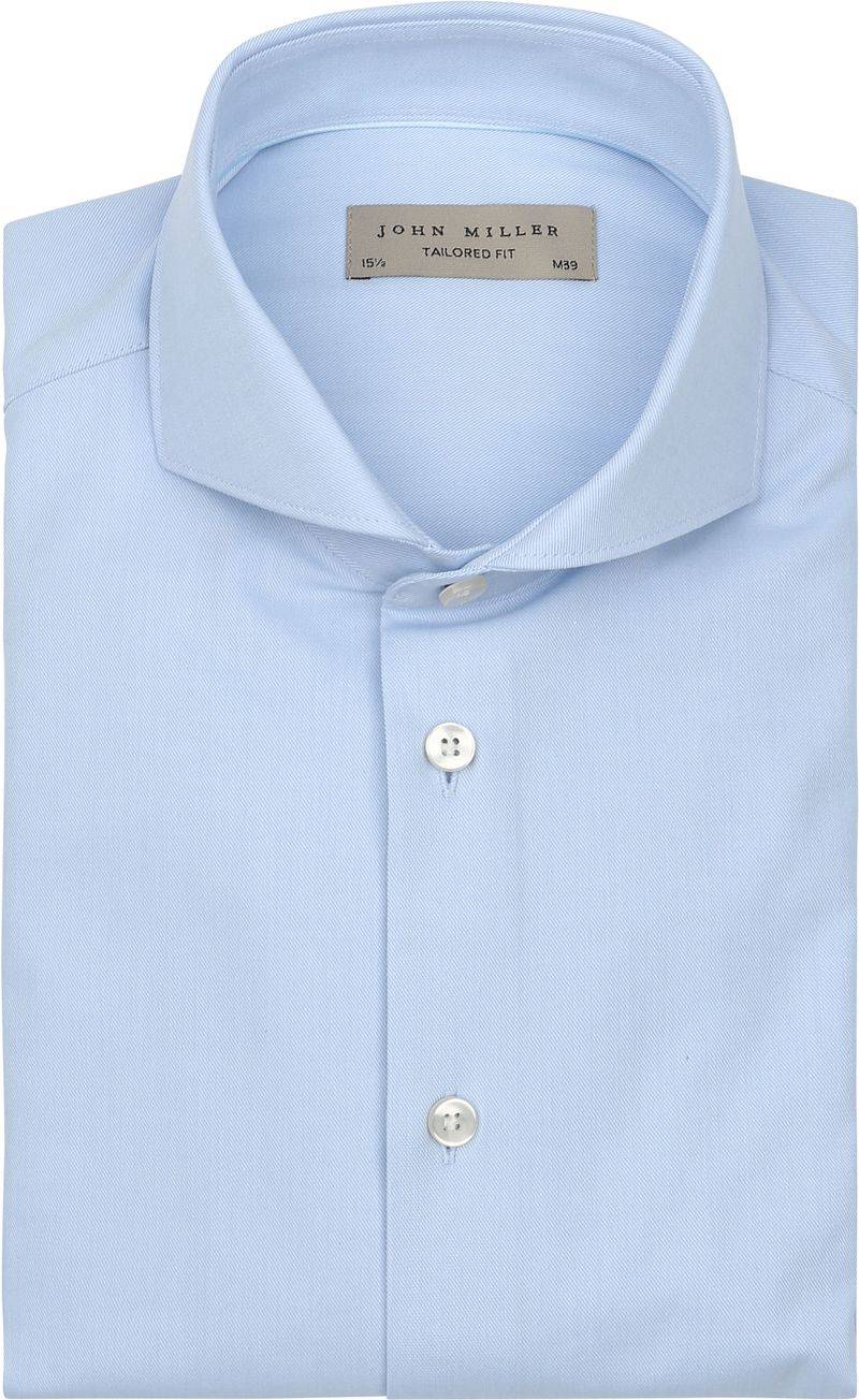 John Miller Hemd Twill Hellblau - Größe 40 von John Miller
