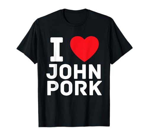John Pork Meme T-Shirt - Damen - Unisex-Jugendliche - Schwarz - S - EU 38/40 - Halbarm - Klassisch - Meme John Pork Meme T-Shirt - Damen - Unisex-Jugendliche - Schwarz - S - EU 38/40 - Halbarm - Klassisch - Meme von John Pork Meme