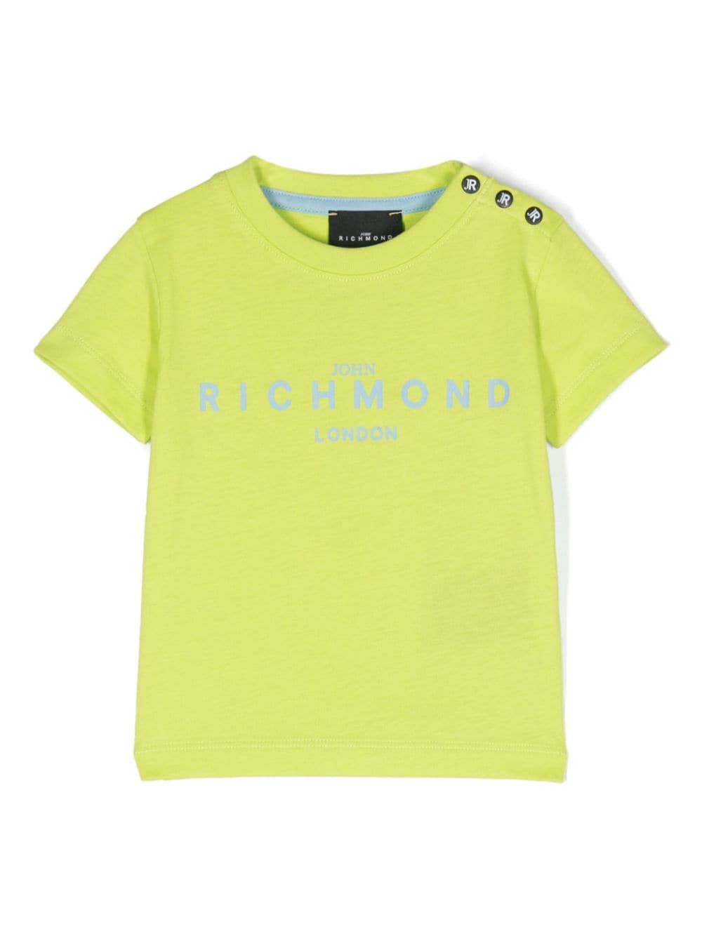 John Richmond Junior T-Shirt mit Logo-Print - Grün von John Richmond Junior