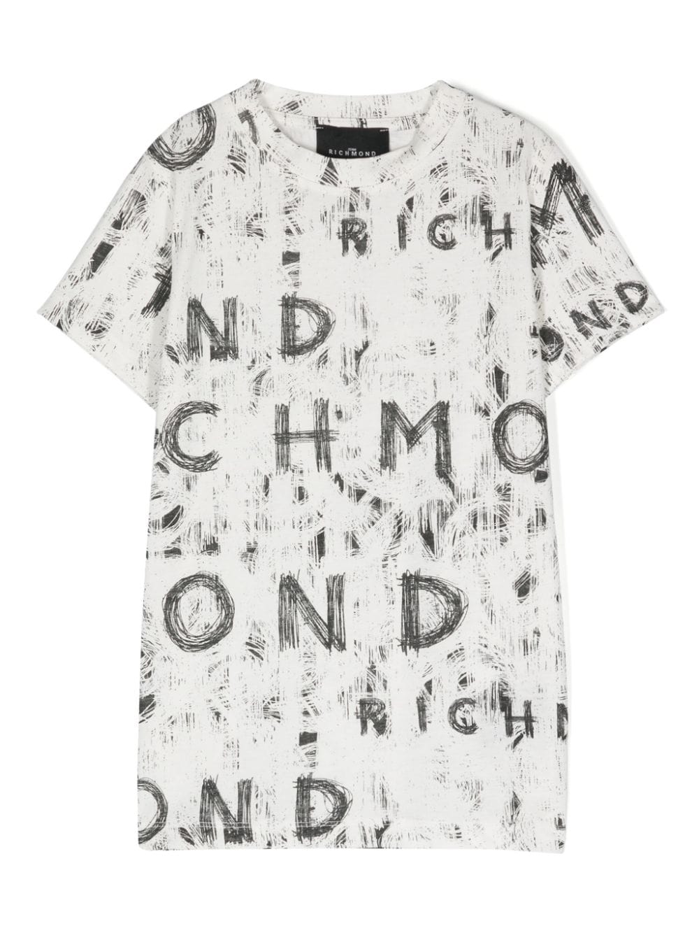 John Richmond Junior T-Shirt mit Logo-Print - Weiß von John Richmond Junior