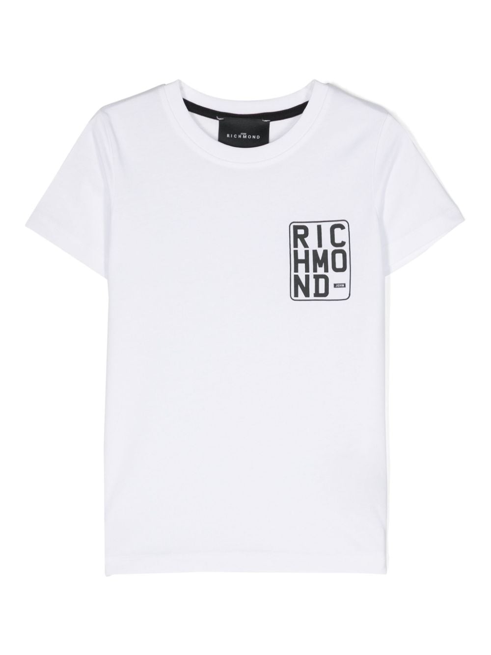 John Richmond Junior T-Shirt mit Logo-Print - Weiß von John Richmond Junior