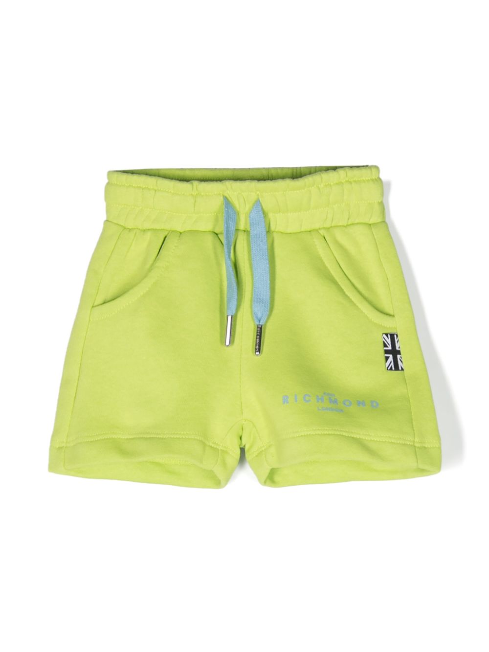 John Richmond Junior Joggingshorts mit Logo-Print - Grün von John Richmond Junior