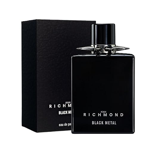 JOHN RICHMOND black metal woman eau de parfum - Ein blumiger Damenduft, sinnlich, konturbierend, für Frauen mit starkem Charakter, 100 ml Flasche von John Richmond