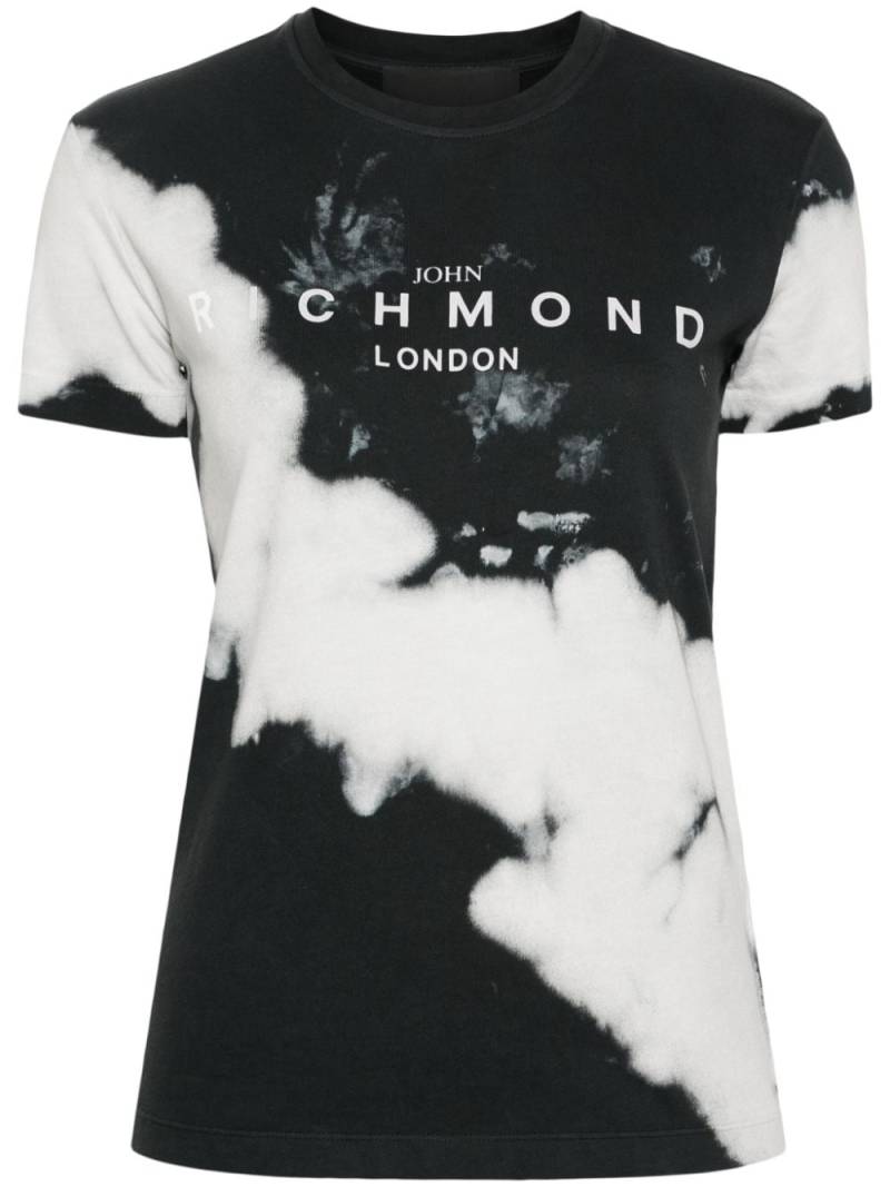 John Richmond T-Shirt mit Logo-Print - Schwarz von John Richmond