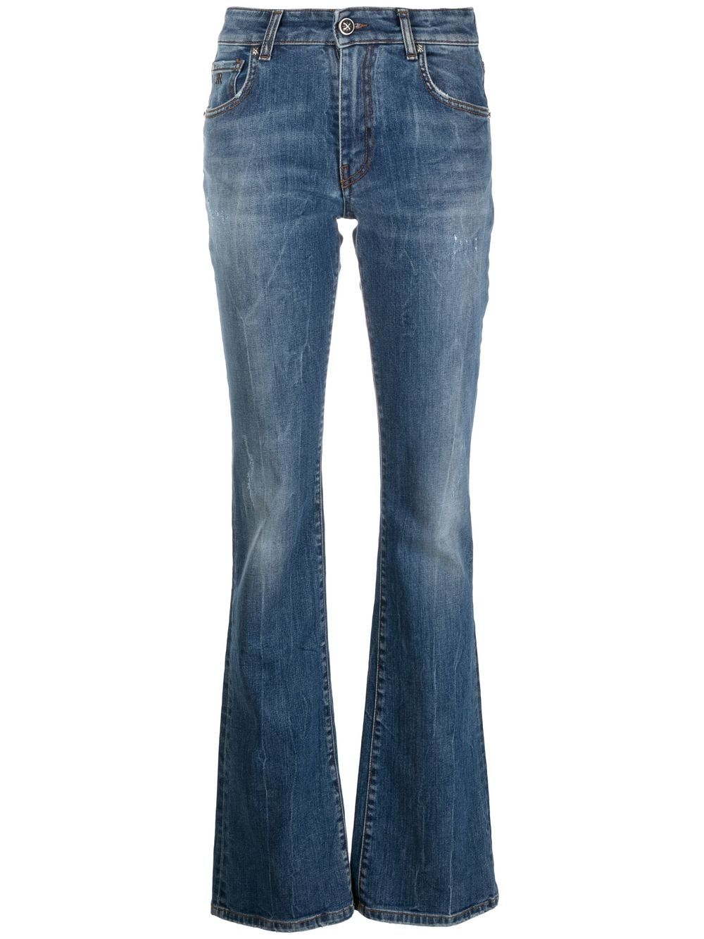 John Richmond Tief sitzende Schlagjeans - Blau von John Richmond