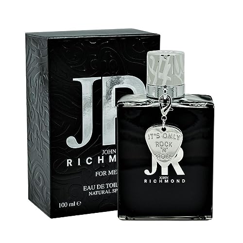 John Richmond for man Eau de Toilette - Würziger Duft, bernsteinfarben, Zitrusfrüchte, transgressiv, mutig und Symbol einer jungen Generation. 100 ml Flasche von John Richmond