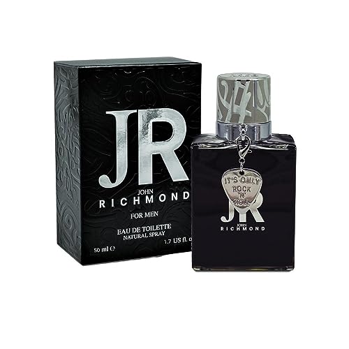 John Richmond for man Eau de Toilette - Würziger Duft, bernsteinfarben, Zitrusfrüchte, transgressiv, mutig und Symbol einer jungen Generation. 50 ml Flasche von John Richmond