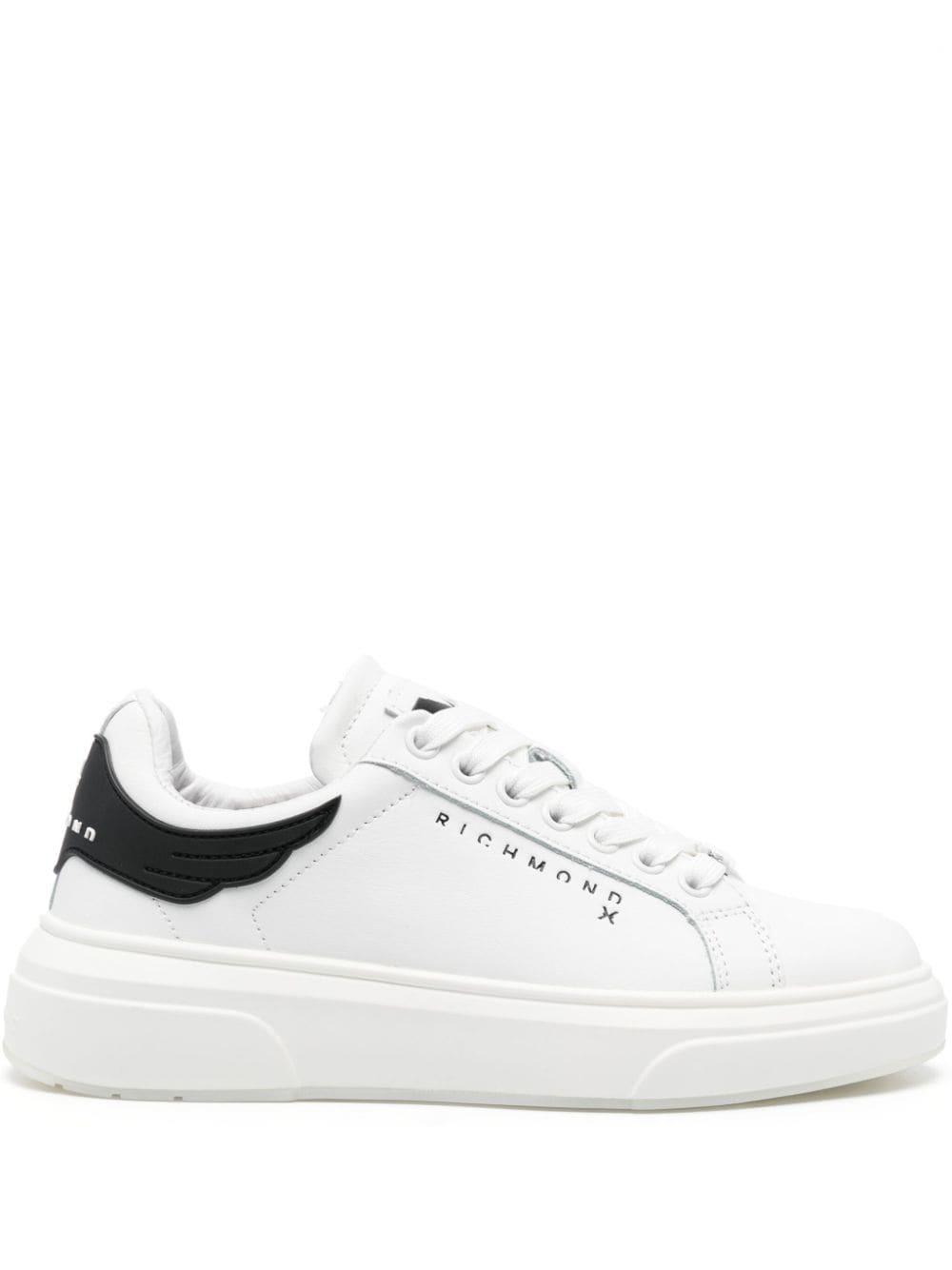 John Richmond Sneakers mit Logo-Prägung - Weiß von John Richmond