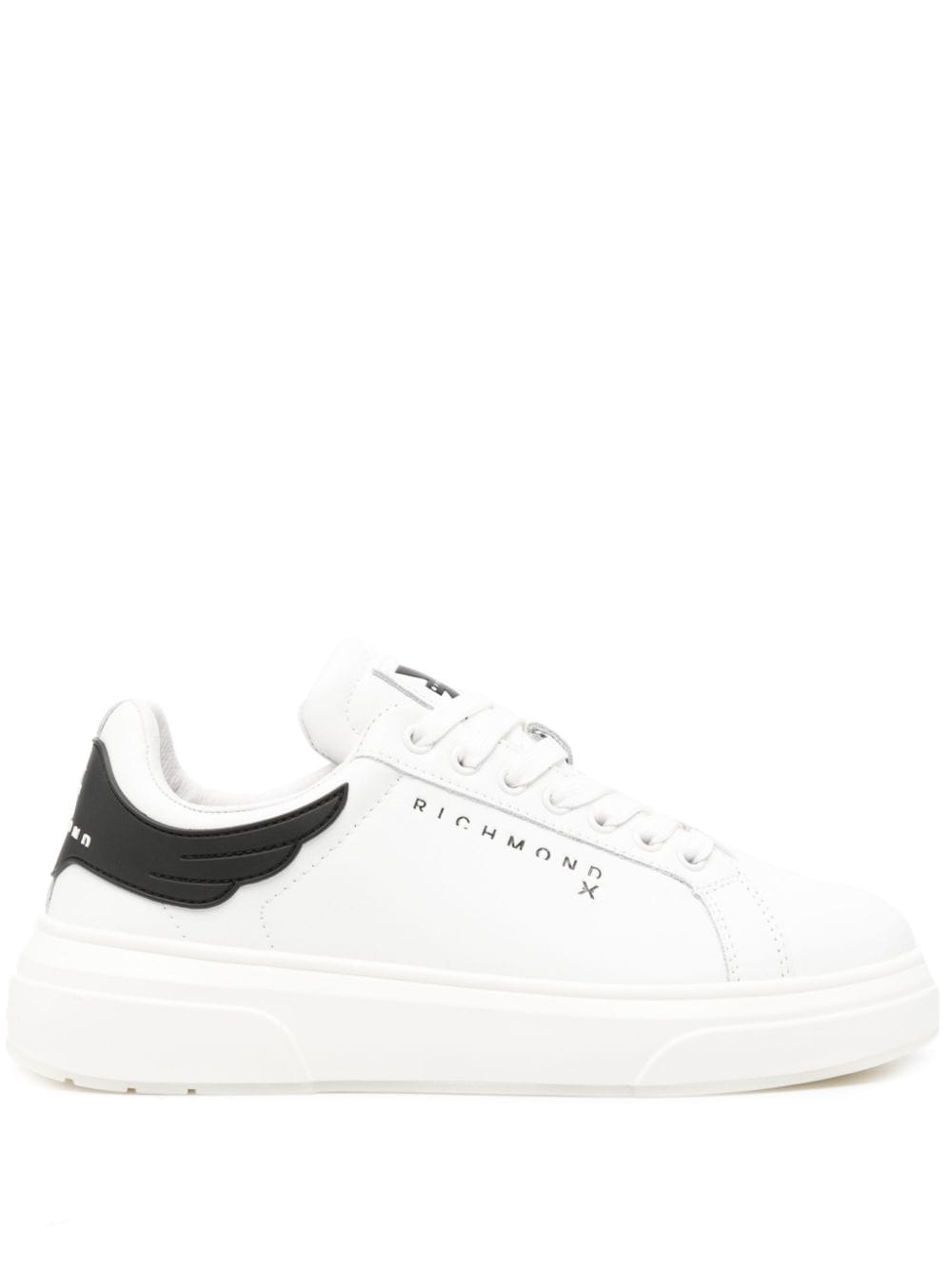 John Richmond Sneakers mit Logo-Print - Weiß von John Richmond