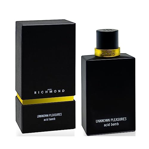 John Richmond unknown pleasures acid bomb eau di parfum - unisex leidenschaftlich, geheimnisvoll, intensiv und stark - Premium Duft - 100ml Flasche von John Richmond