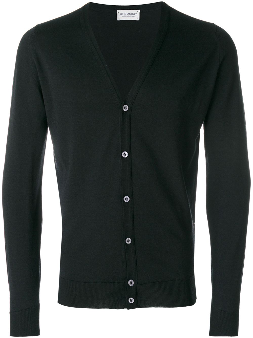 John Smedley Cardigan mit V-Ausschnitt - Schwarz von John Smedley