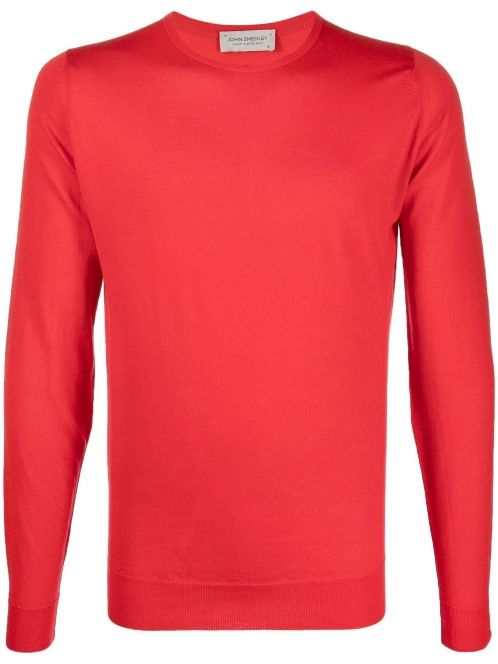 John Smedley Fein gestrickter Pullover - Rot von John Smedley