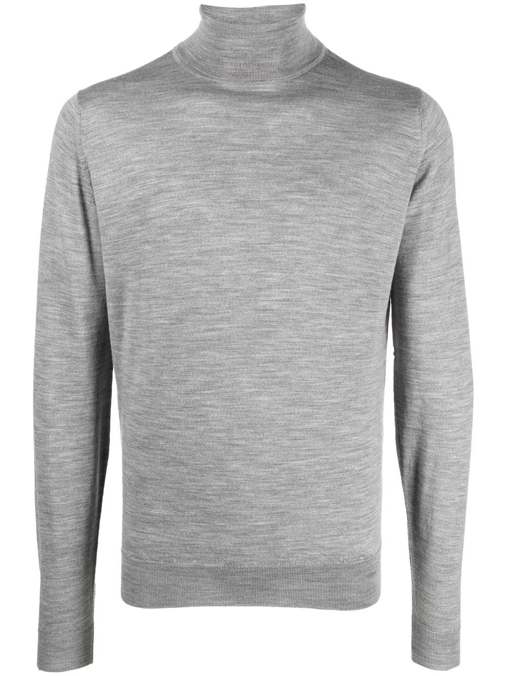 John Smedley Gestrickter Rollkragenpullover - Grau von John Smedley