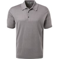 John Smedley Herren Polo-Shirt grau von John Smedley