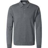 John Smedley Herren Pullover grau Cotton unifarben John Smedley Herren Pullover grau Cotton unifarben von John Smedley
