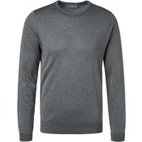 John Smedley Herren Pullover grau Cotton unifarben von John Smedley