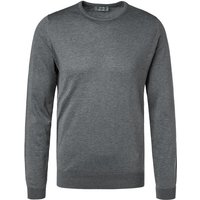 John Smedley Herren Pullover grau Cotton unifarben von John Smedley