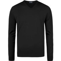 John Smedley Herren Pullover grau Merinowolle unifarben von John Smedley