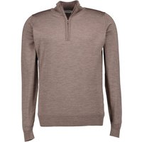John Smedley Herren Troyer braun unifarben von John Smedley