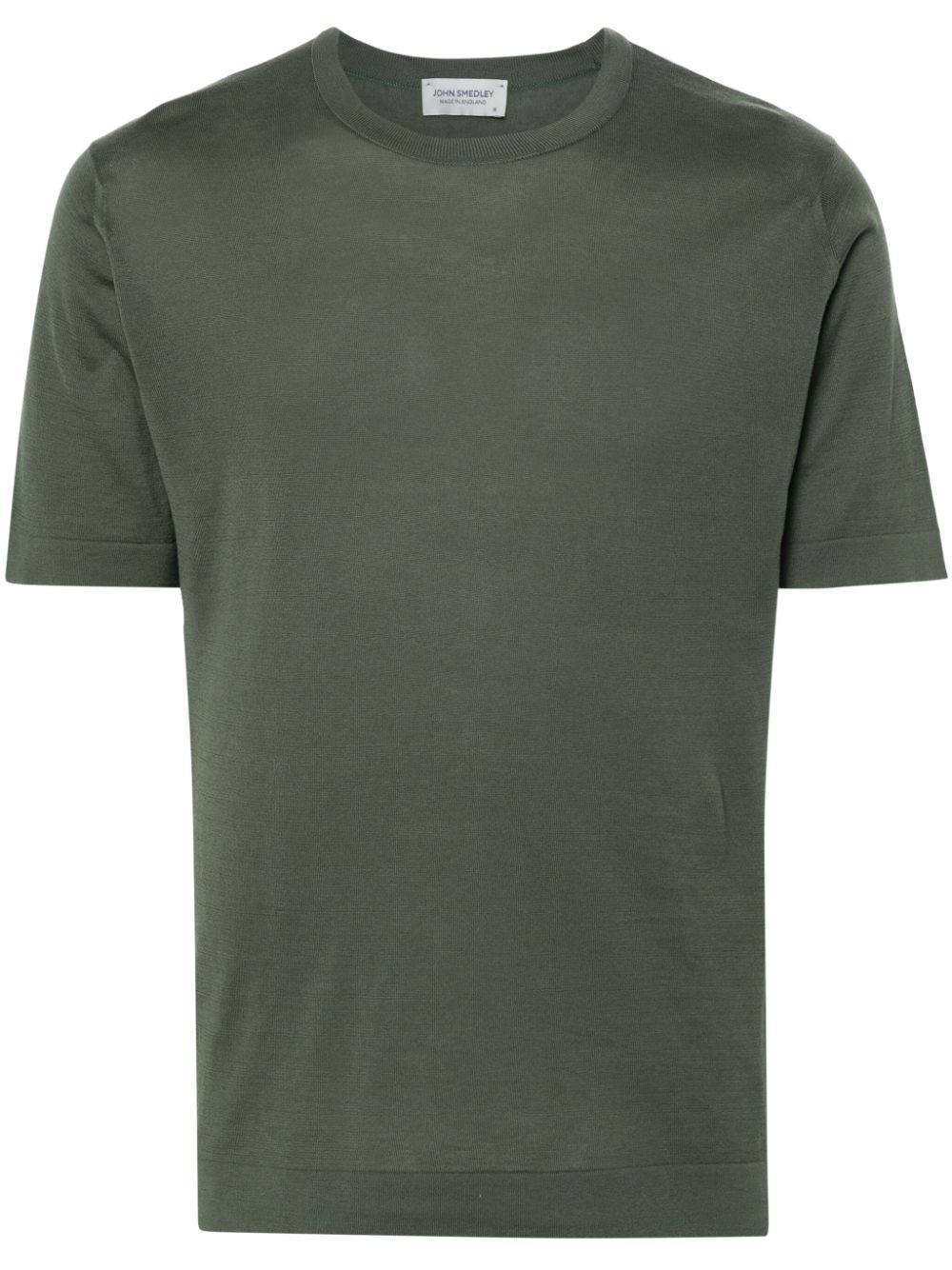 John Smedley Lorca fine-ribbed T-shirt - Grün von John Smedley