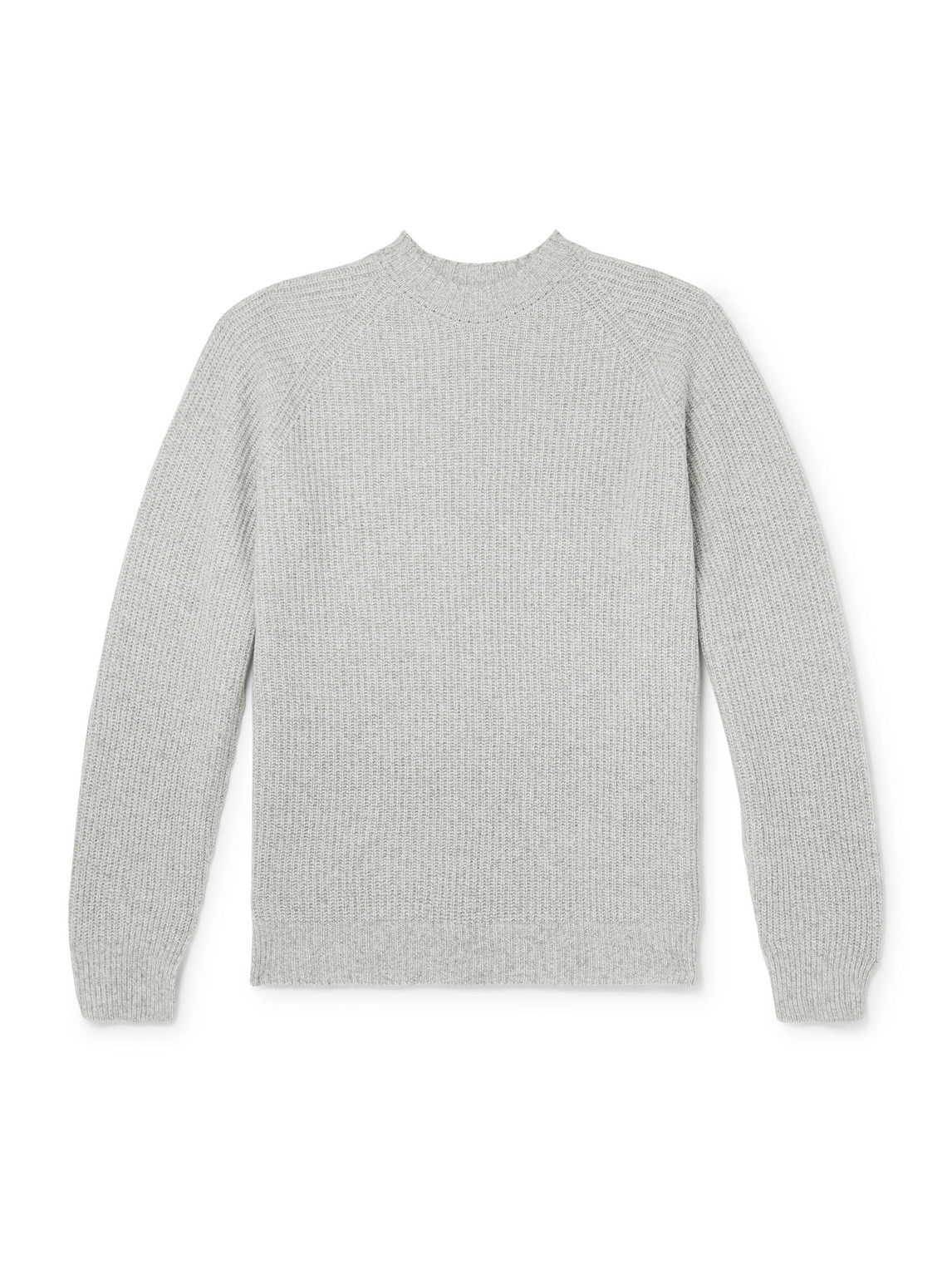 John Smedley - Oxnard Recycled Cashmere and Wool-Blend Sweater - Men - Gray - M von John Smedley