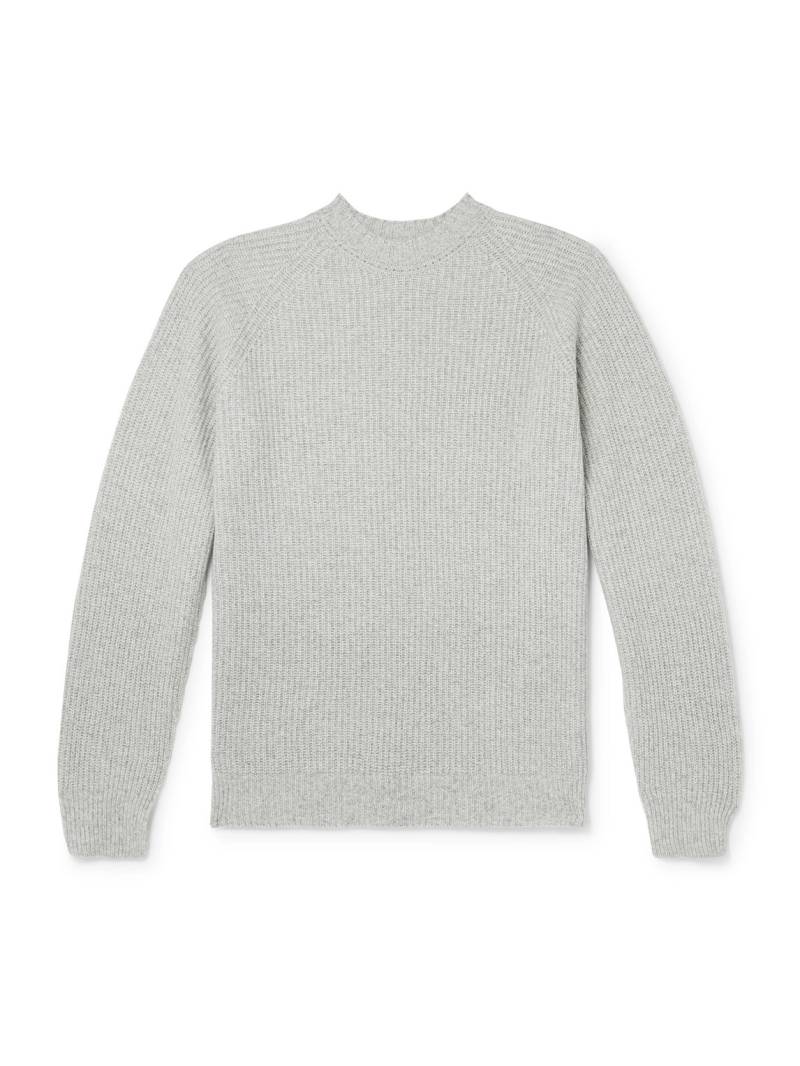 John Smedley - Oxnard Recycled Cashmere and Wool-Blend Sweater - Men - Gray - S von John Smedley