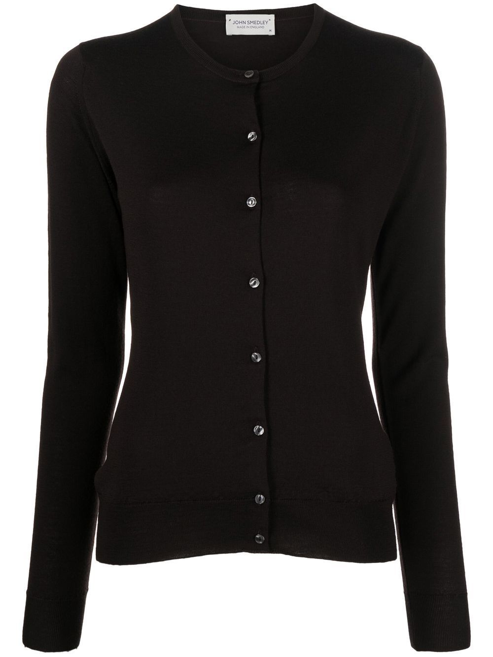 John Smedley Pansy Cardigan - Braun von John Smedley